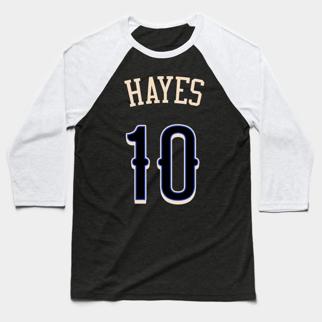 hayes Baseball T-Shirt by telutiga